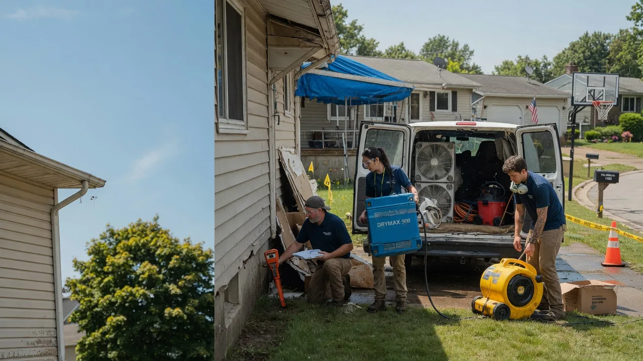Ceiling Leak Cleanup in Watsontown, PA near me